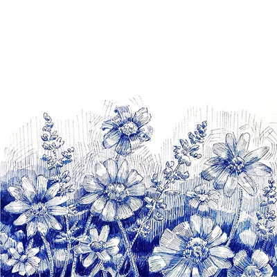 Fineliner tűfilc, indigo blue - 0,1 mm