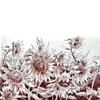 Fineliner tűfilc, sepia - 0,1 mm