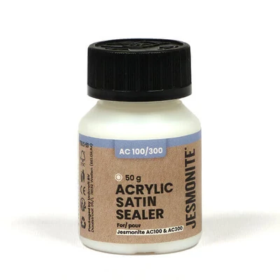 Jesmonite Acrylic Satin Sealer akrilgyanta impregnáló folyadék, 50 g - selyemfényű lakk