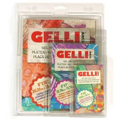 Géllemez, Gelli Arts nyomtatólap - 3&quot;x5&quot;, 7,6x12,7 cm