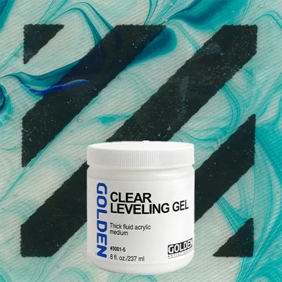 Golden Clear Leveling Gel önterülő fényes médium, 237 ml