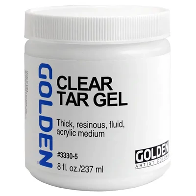 Golden Clear Tar Gel szálképző médium, 237 ml