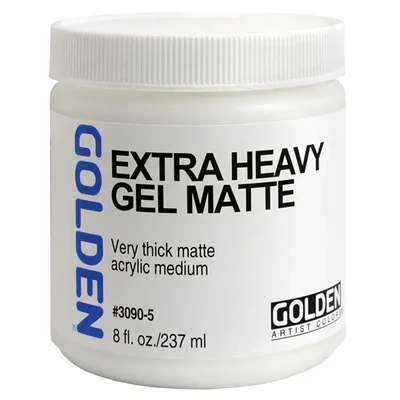 Golden Extra Heavy Gel médium, matt, 237 ml