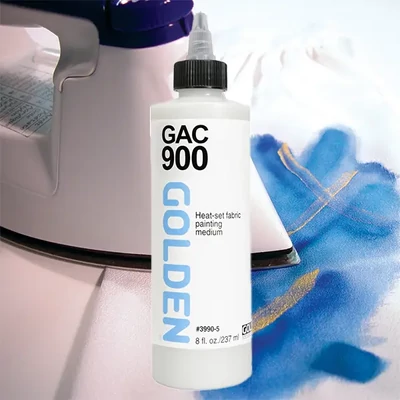 Golden GAC 900 hőfixálós textil médium, 237 ml