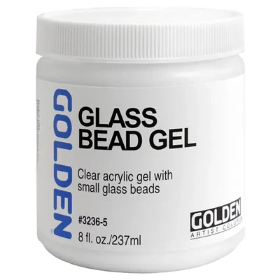 Golden Glass Bead Gel üveggyöngy médium, 237 ml
