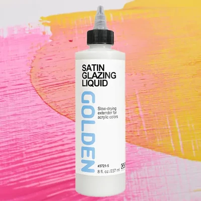 Golden Glazing Liquid médium, selyemfényű, 237 ml