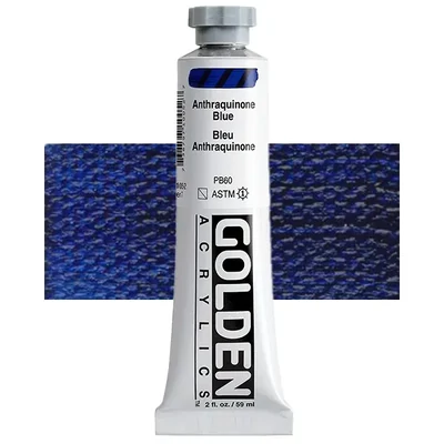 Golden Acrylics Heavy Body akrilfesték, 59 ml - 1005, anthraquinone blue