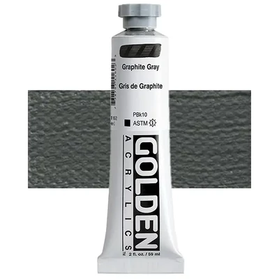 Golden Acrylics Heavy Body akrilfesték, 59 ml - 1160, graphite gray