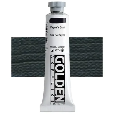 Golden Acrylics Heavy Body akrilfesték, 59 ml - 1240, payne's gray