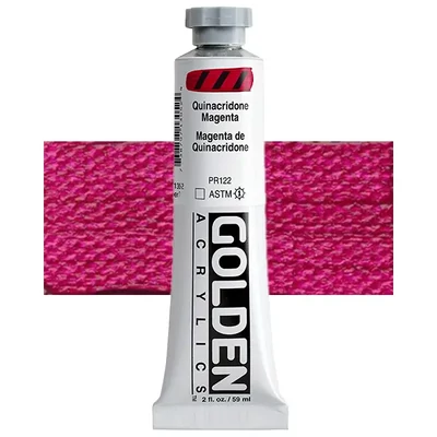Golden Acrylics Heavy Body akrilfesték, 59 ml - 1305, quinacridone magenta