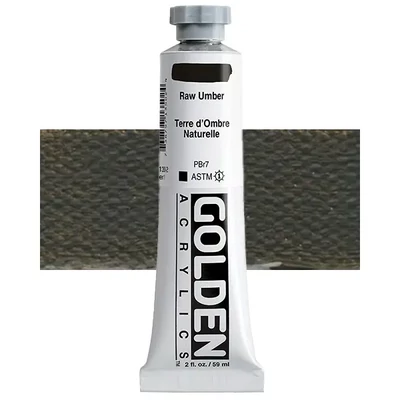 Golden Acrylics Heavy Body akrilfesték, 59 ml - 1350, raw umber