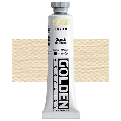 Golden Acrylics Heavy Body akrilfesték, 59 ml - 1370, titan buff
