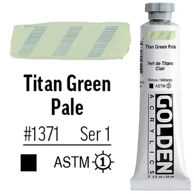 Golden Acrylics Heavy Body akrilfesték, 59 ml - 1371, titan green pale