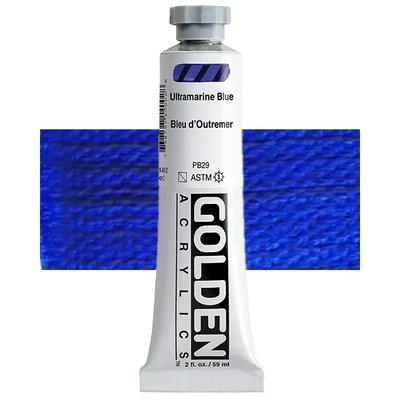 Golden Acrylics Heavy Body akrilfesték, 59 ml - 1400, ultramarine blue