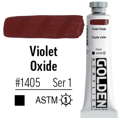 Golden Acrylics Heavy Body akrilfesték, 59 ml - 1405, violet oxide