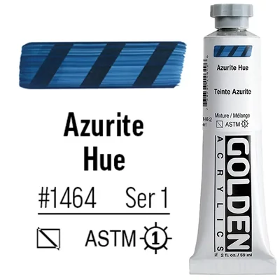Golden Acrylics Heavy Body akrilfesték, 59 ml - 1464, azurite hue