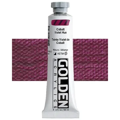 Golden Acrylics Heavy Body akrilfesték, 59 ml - 1465, cobalt violet hue