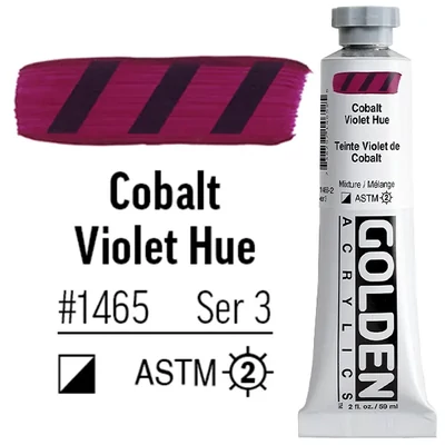 Golden Acrylics Heavy Body akrilfesték, 59 ml - 1465, cobalt violet hue