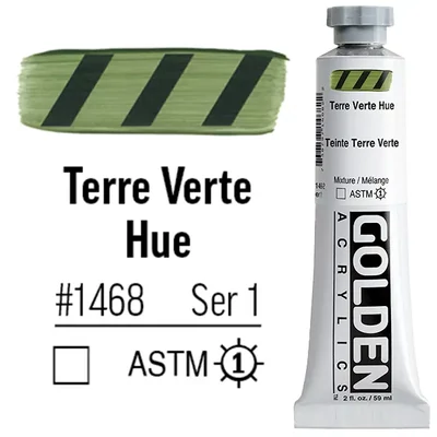 Golden Acrylics Heavy Body akrilfesték, 59 ml - 1468, terre verte hue
