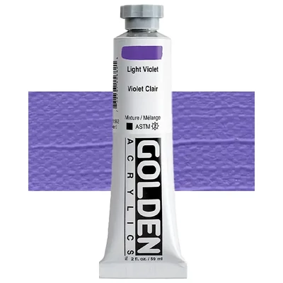 Golden Acrylics Heavy Body akrilfesték, 59 ml - 1568, light violet