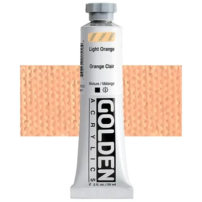 Golden Acrylics Heavy Body akrilfesték, 59 ml - 1575, light orange