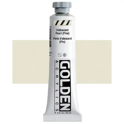 Golden Acrylics Heavy Body akrilfesték, 59 ml - 4020, iridescent pearl (fine)