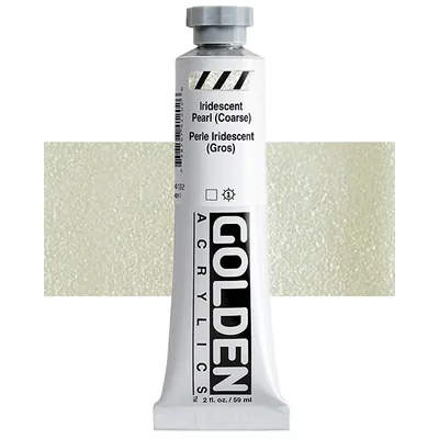Golden Acrylics Heavy Body akrilfesték, 59 ml - 4120, iridescent pearl (coarse)