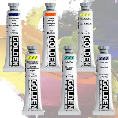 Golden Acrylics Heavy Body akrilfesték, 59 ml - különféle színekben