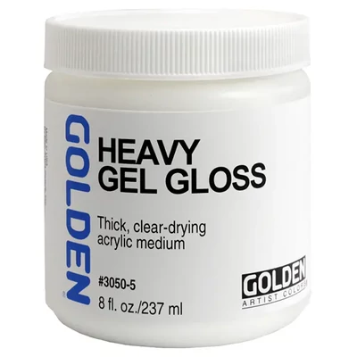Golden Heavy Gel médium, fényes, 237 ml