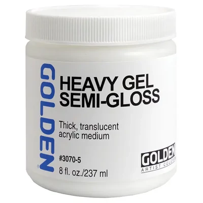 Golden Heavy Gel médium, selyemfényű, 237 ml