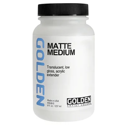 Golden Matte Medium mattító médium, 237 ml