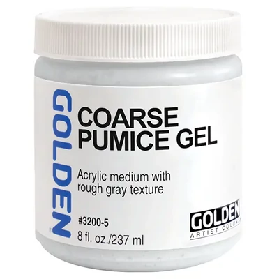 Golden Pumice Gel habkő médium, durva, 237 ml