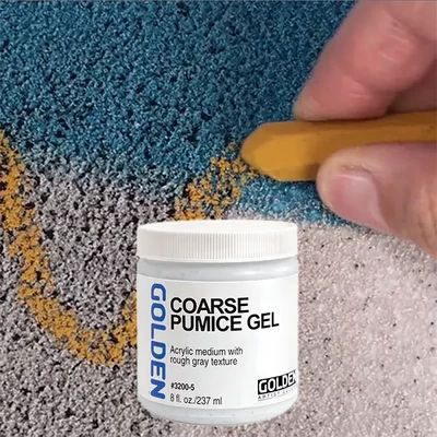 Golden Pumice Gel habkő médium, durva, 237 ml