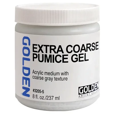 Golden Pumice Gel habkő médium, extra durva, 237 ml