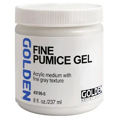 Golden Pumice Gel habkő médium, finom, 237 ml