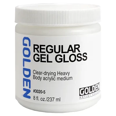 Golden Regular Gel médium, fényes, 237 ml