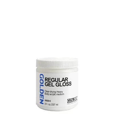 Golden Regular Gel médium, fényes, 237 ml