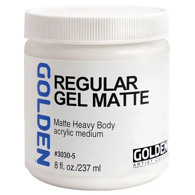 Golden Regular Gel médium, matt, 237 ml