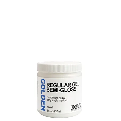 Golden Regular Gel médium, selyemfényű, 237 ml