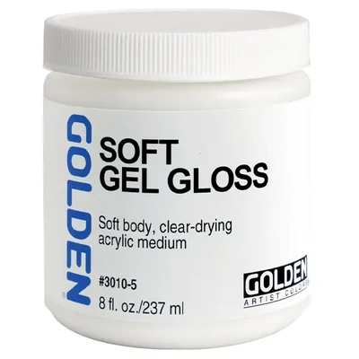 Golden Soft Gel médium, fényes, 237 ml