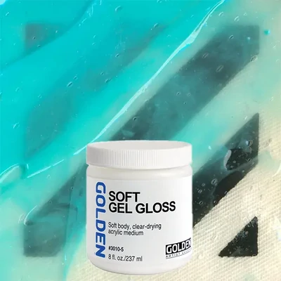 Golden Soft Gel médium, fényes, 237 ml