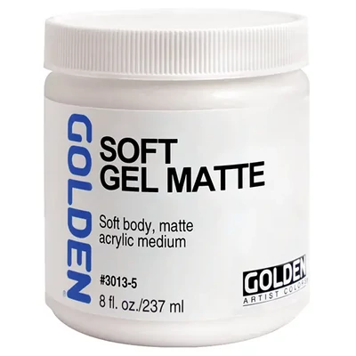 Golden Soft Gel médium, matt, 237 ml