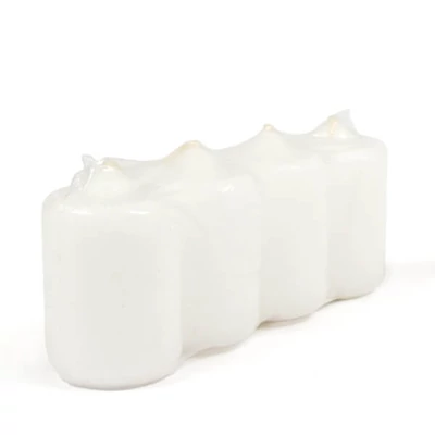 Adventi gyertya, 4 db - fehér