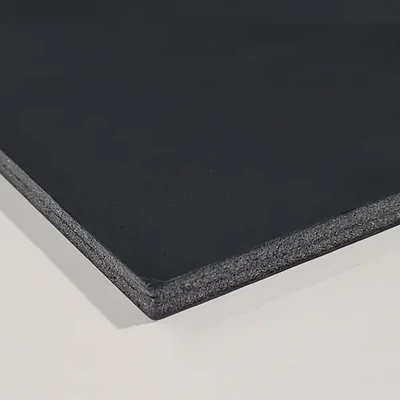 Habkarton, 70x100 cm, 5 mm, fekete