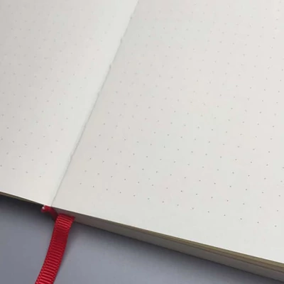 Hahnemühle DiaryFlex jegyzetfüzet, 100 g, 10,4x18,2 cm, ponthálós