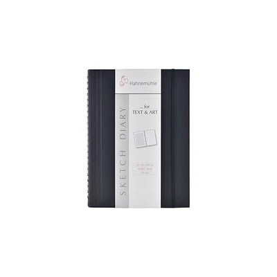 Hahnemühle Sketch Diary jegyzet- és vázlatfüzet, 120 g, 60 lap - A6