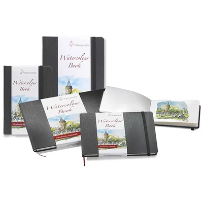 Hahnemühle Watercolour Book akvarell füzet, 200 g, 30 lap - különféle méretekben