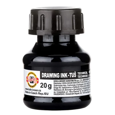 KOH-I-NOOR tus, 20 g - fekete