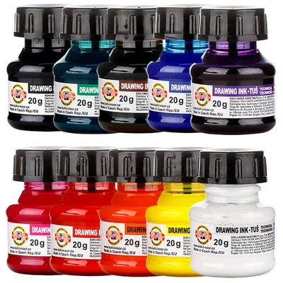 KOH-I-NOOR tus, 20 g - különféle színekben