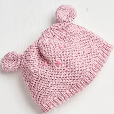 Kötőkészlet, Anchor Baby Pure Cotton - Sapka és cipő, rózsaszín